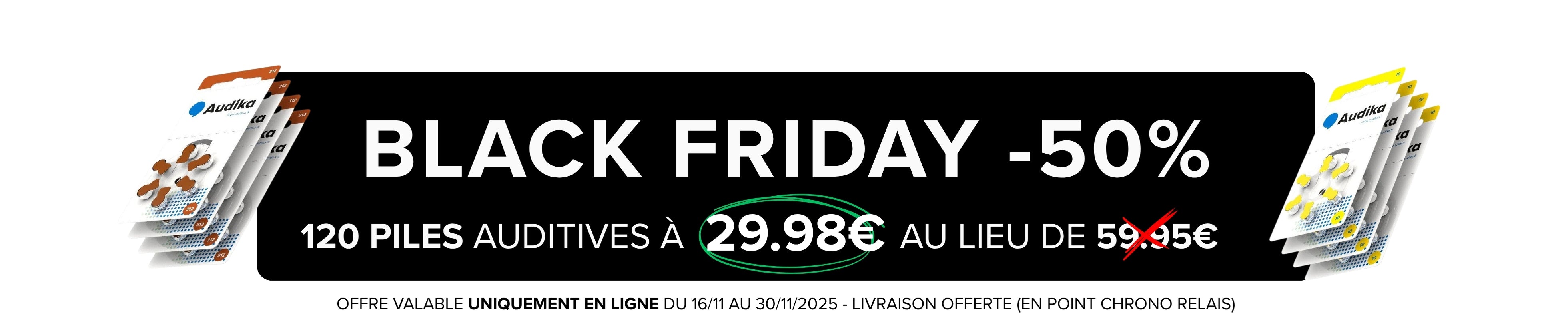 Piles Auditives Audika
