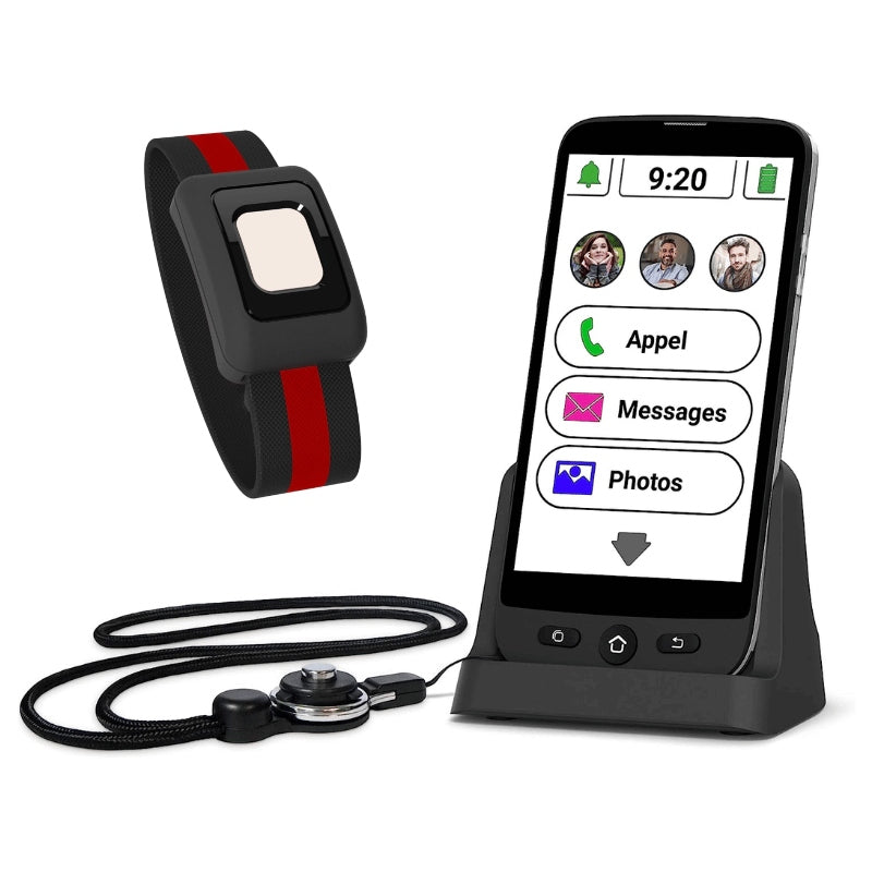 Smartphone SwissVoice S510 + Bracelet SOS