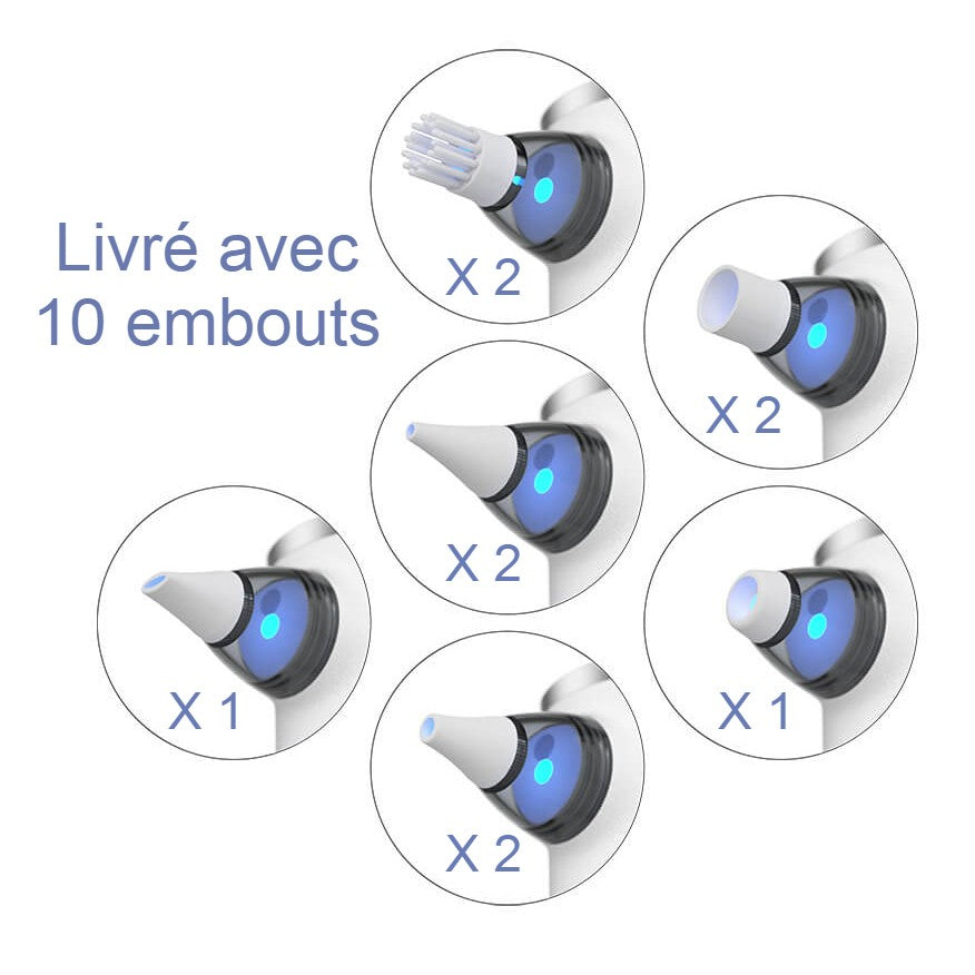 Aspirateur pour Aides Auditives