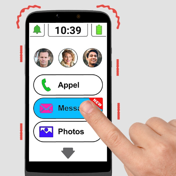 Smartphone SwissVoice S510-M ou C