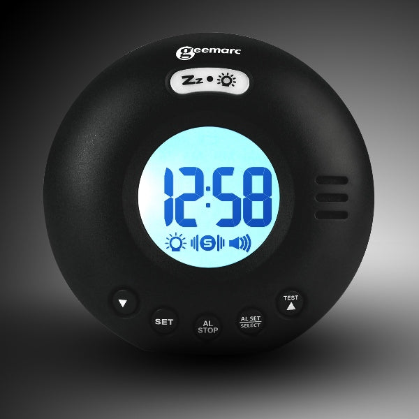 Réveil Geemarc Voyager - Blanc ou Noir