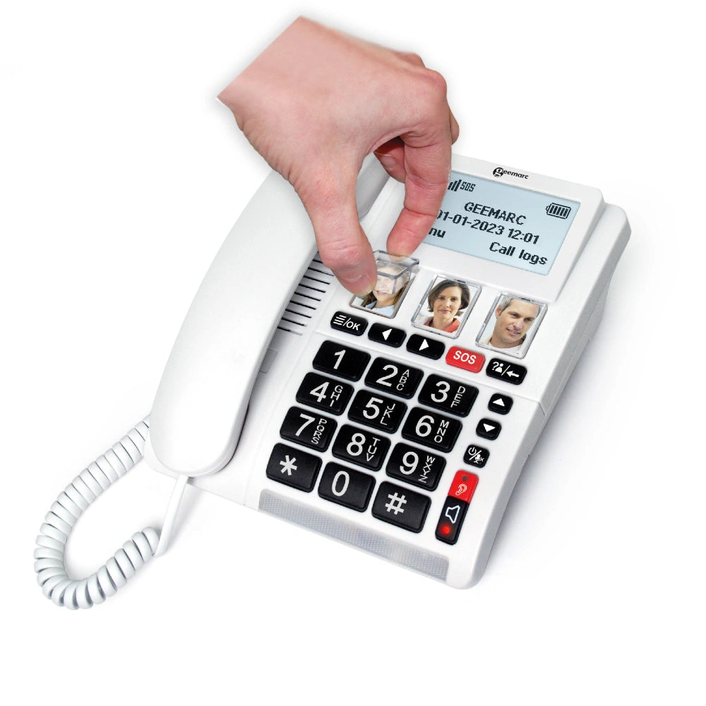 Téléphone Geemarc CL9000 carte SIM + SOS