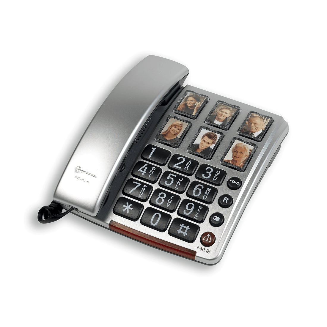 Téléphone Amplicomms Bigtel 40 Plus (+40dB)