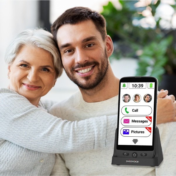 Smartphone SwissVoice S510 + Bracelet SOS
