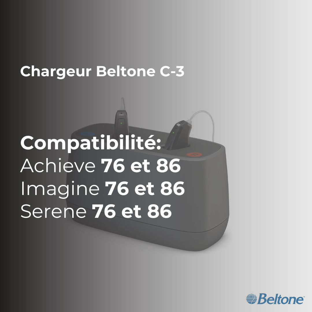 Chargeur Beltone Bureau C-3