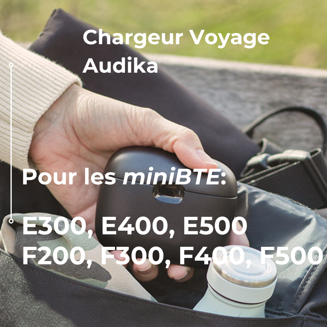 Chargeur de Voyage Audika miniBTE R