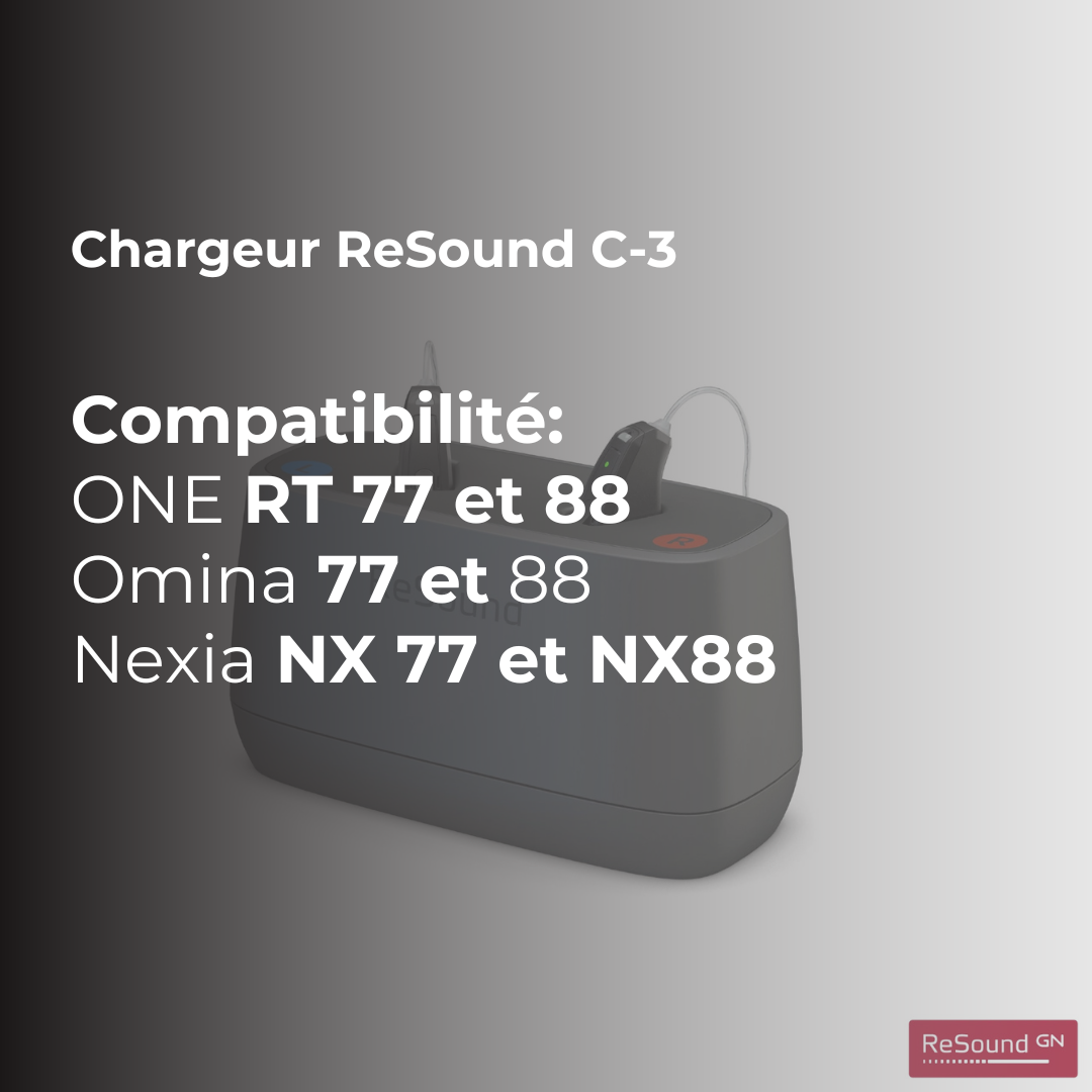 Chargeur ReSound Bureau C-3