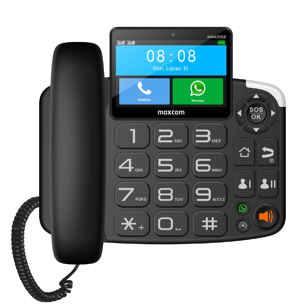 Téléphone MAXCOM MM42D SE avec carte SIM