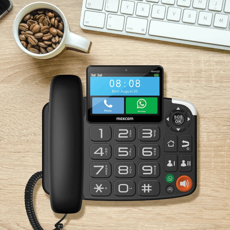 Téléphone MAXCOM MM42D SE avec carte SIM
