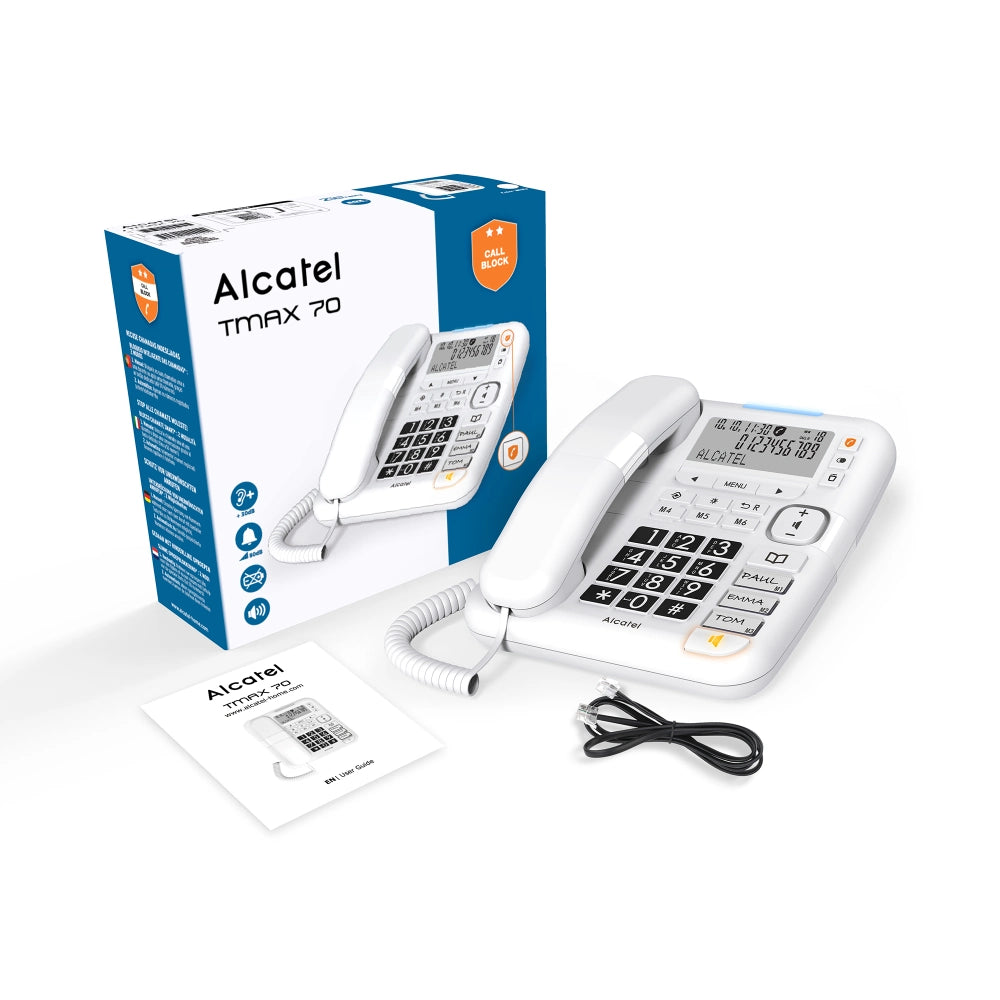 Téléphone Sénior Alcatel TMAX 70 (+35 dB)