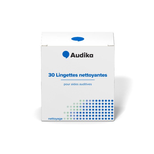 30 Lingettes Nettoyantes Audika