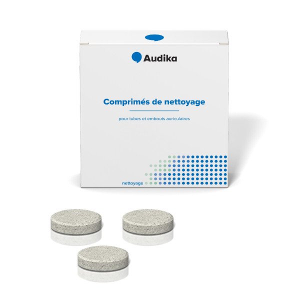 Comprimés de nettoyage pour aide auditive Audika