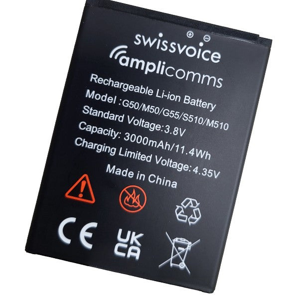 Batterie SwissVoice G50, G55 et S510