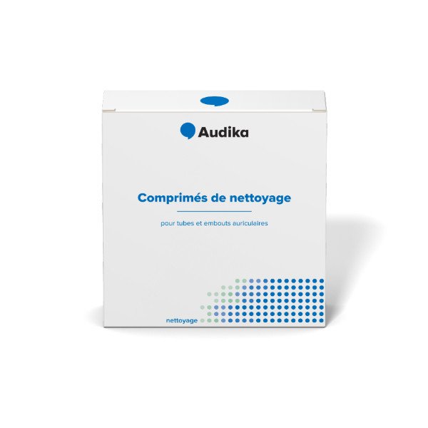 Comprimés de nettoyage pour aide auditive Audika